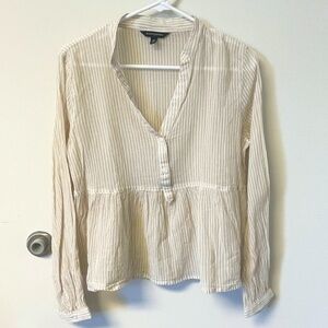 Women's Banana Republic Peplum Blouse - XS